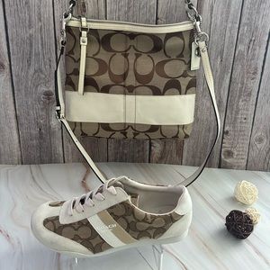 👟 COACH Women’s Shoes & Shoulder Bag - Set 👜